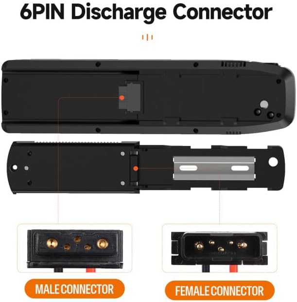 5-Pin 6-Pin Battery Connector for Hailong Shark Downtube Electric Bicycle Battery