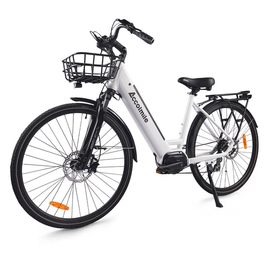 250W 180km BAFANG Torque Sensor Mid-Drive Motor eCity Bike