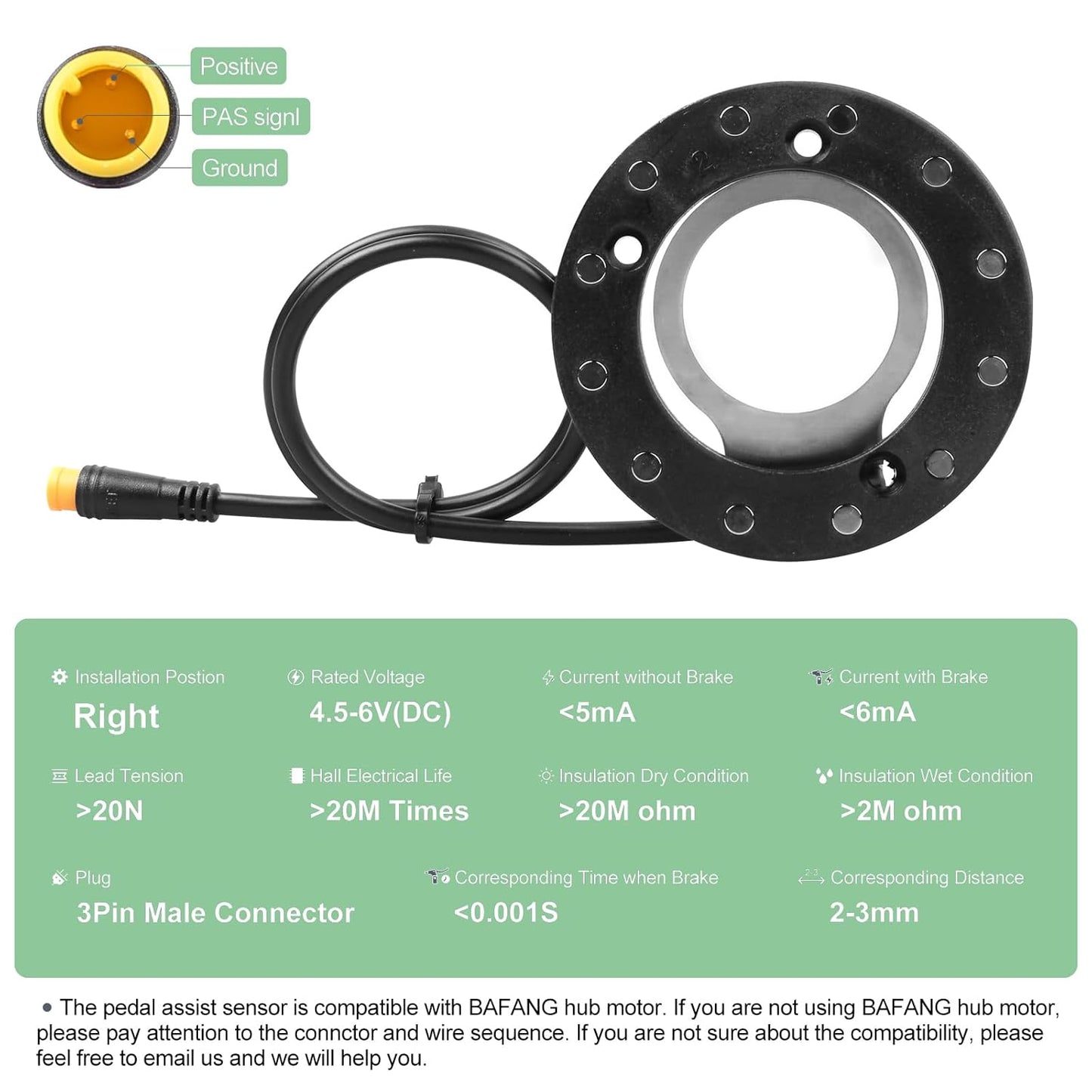 Right Side PAS Sensor (Globo Product Options)