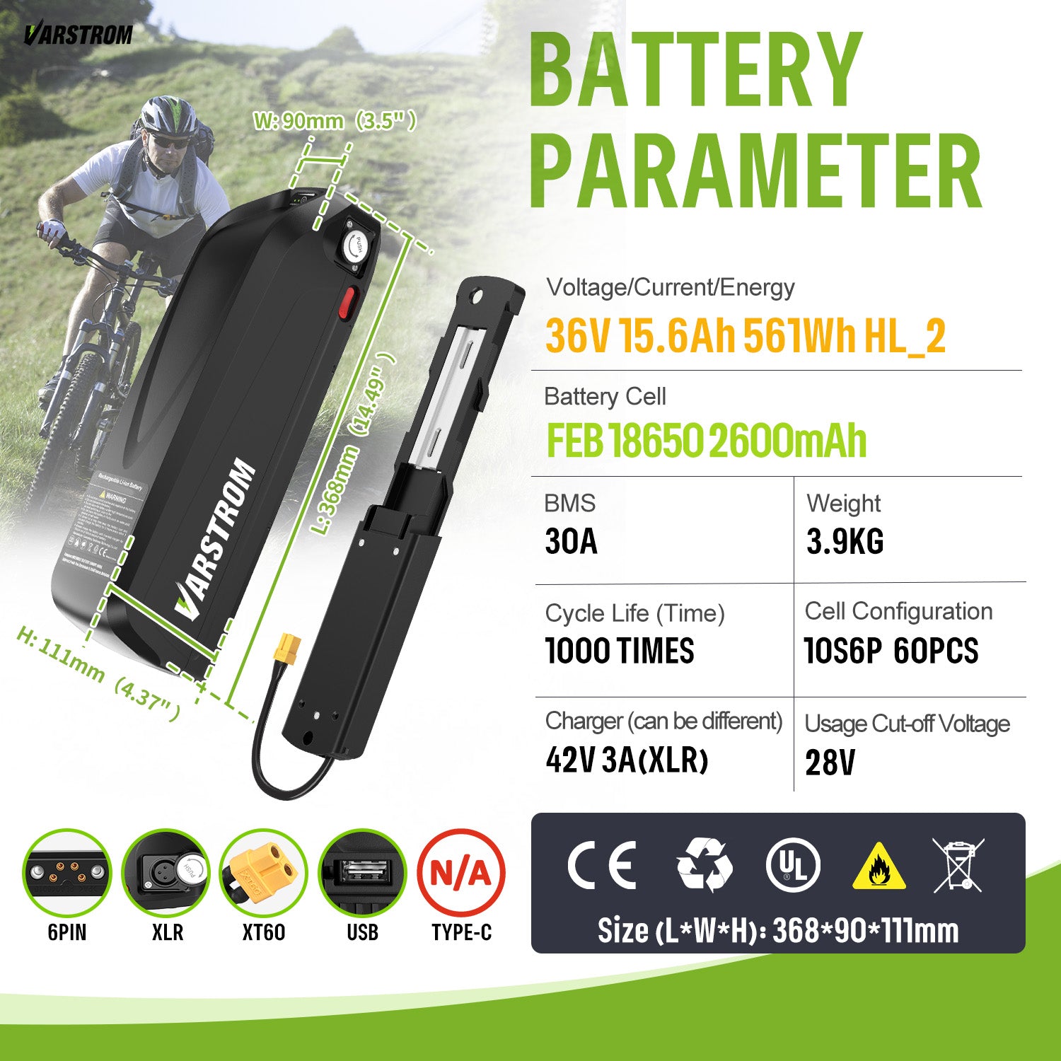 Varstrom36V15.6Ah561WhHL_FEB186502600mAhCell