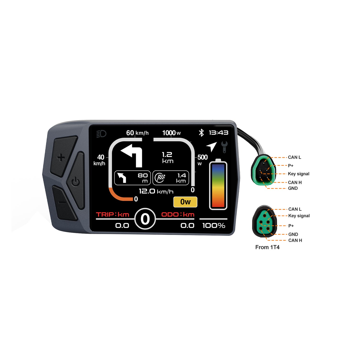EKD 01 HMI for BAFANG TONGSHENG VARSTROM Conversion Kits