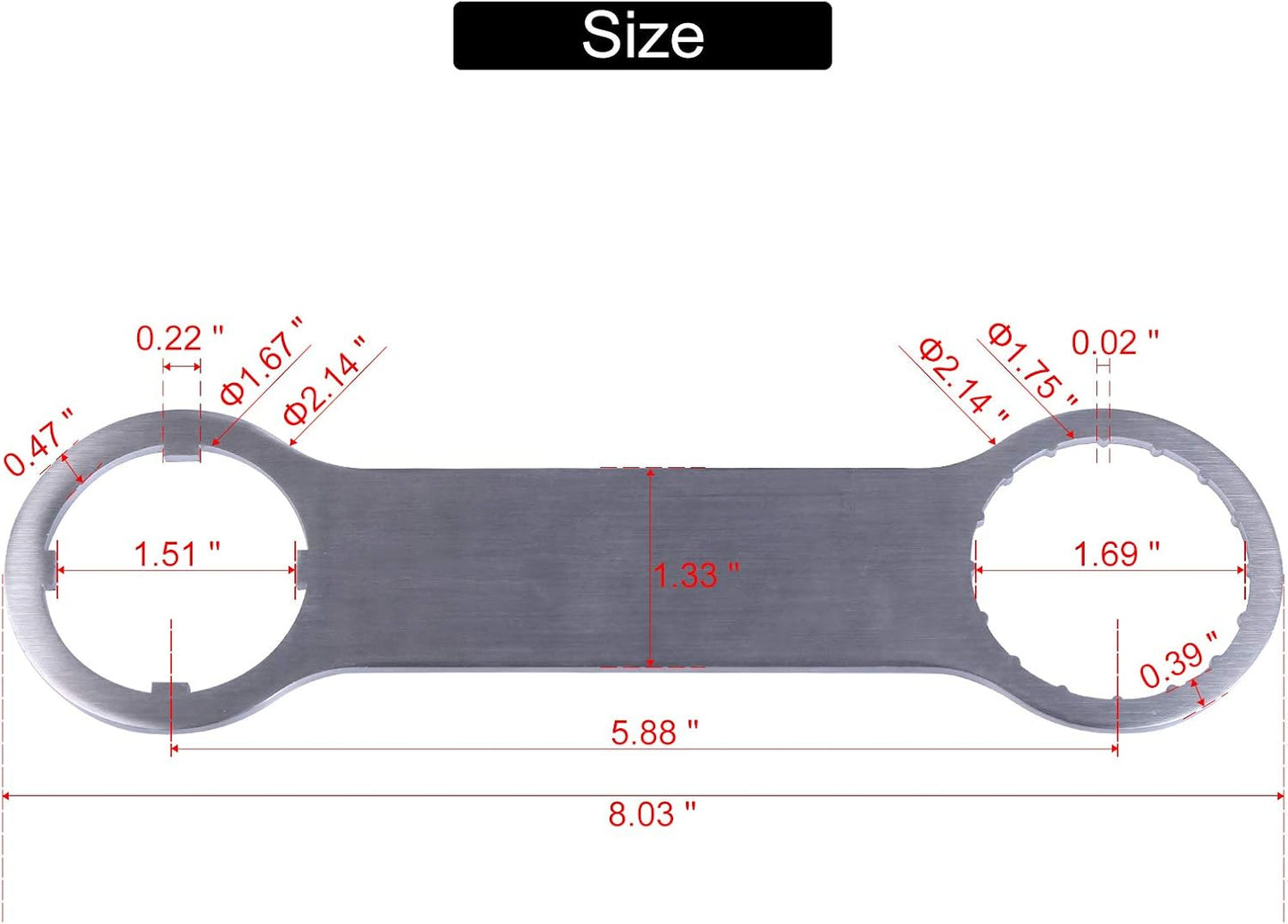 Bottom Bracket Wrench for BAFANG Mid Drive