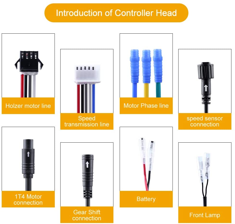 Bafang Mid Drive Motor Controller for BBS01B BBS02B BBSHD 250/350/500/750/1000W