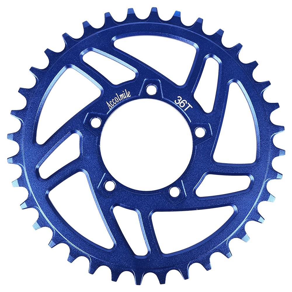 Accolmile 36T Chain Wheel for Bafang BBS01B/BBS02B/BBSHD