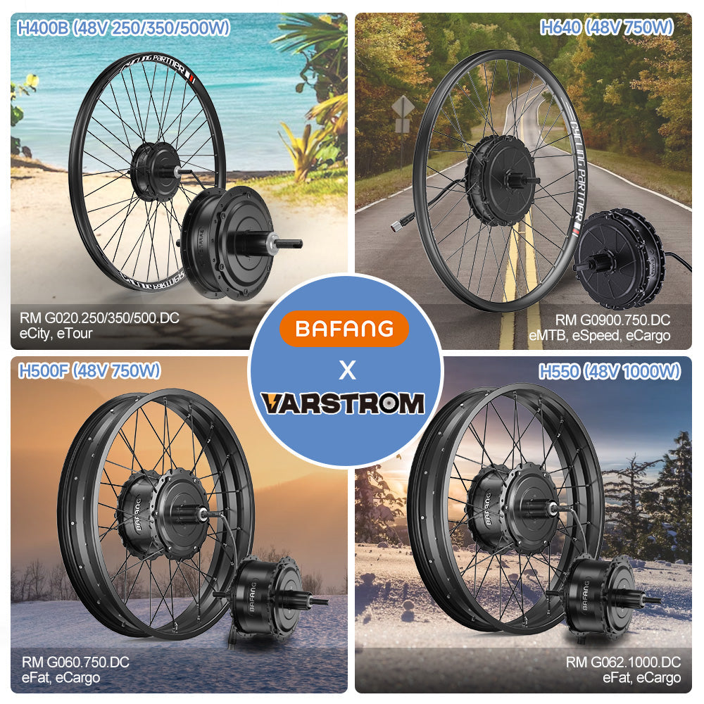 BAFANG 48V 750W RM G0900.750.D/DC Rear Hub Cassette for eMTB eSpeed eBike Conversion