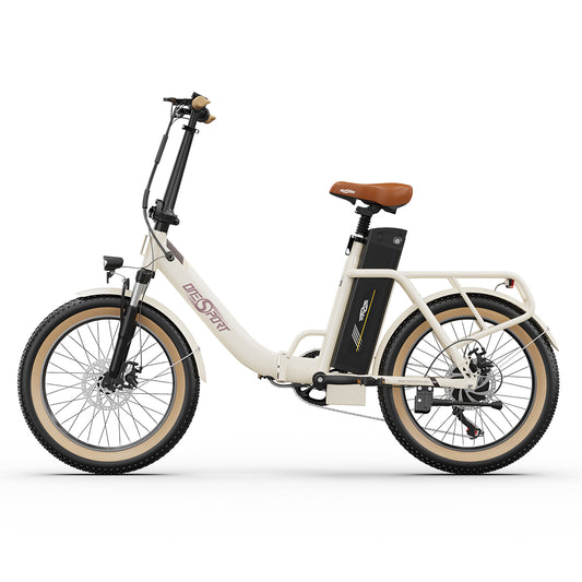 ONESPORT Folding Ebike 20 inch OT16-2 Electric Bike 250W Electric Bicycle with 15.6Ah Battery Adult City E-Bike For Commuting