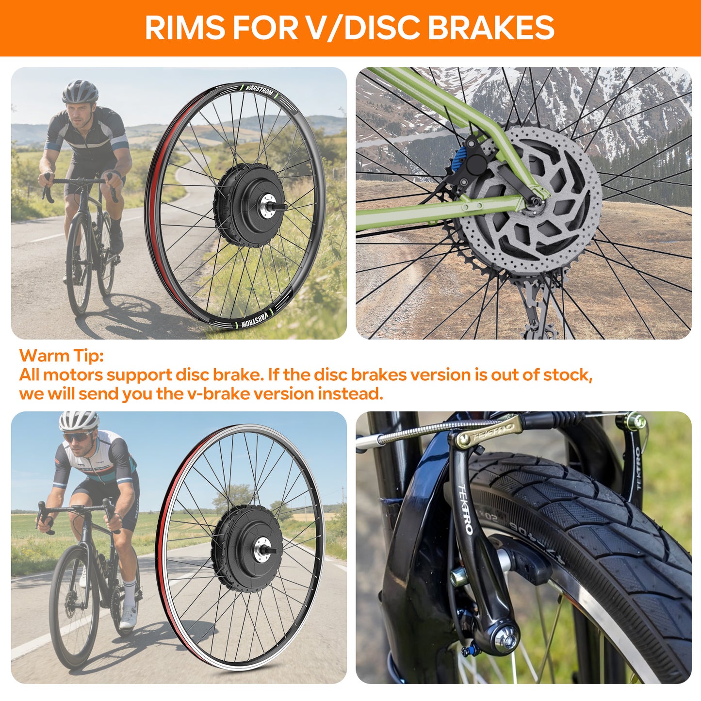 BAFANG 48V 750W RM G0900.750.DC Rear Hub Complete Conversion Kit