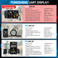 TSE TONGSHENG 48V 1000W TSDZ16 Mid Drive Motor Conversion Kits