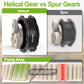 Helical Gear VARSTROM AIKEMA Rear Hub Kits vs Spur Gears