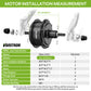 InstallationMeasurementforVARSTROM_AIKEMA_36V250W95EVH.RCRearHubCompleteConversionKit