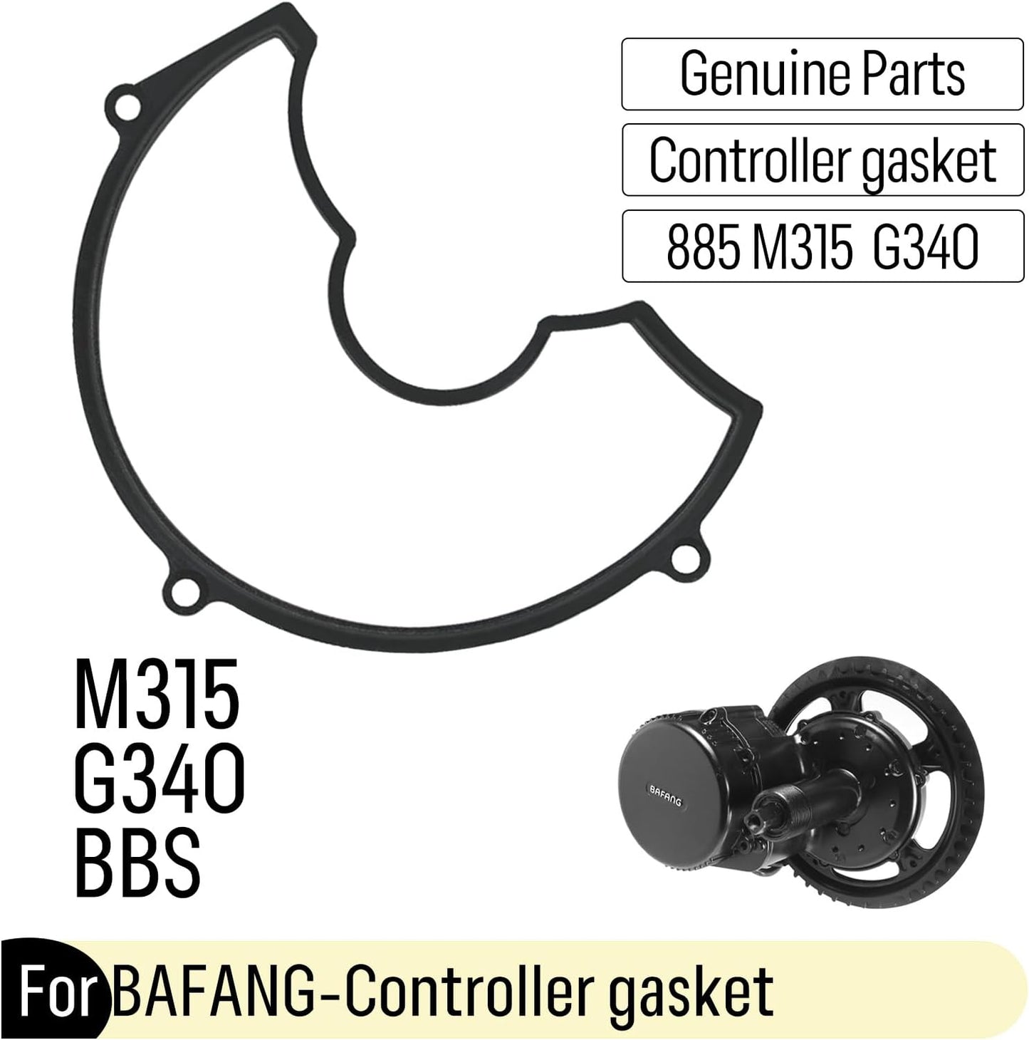 Controller Rubber Washers Sealing Gasket for BAFANG BBS02B/BBS-HD