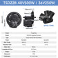 TSE TONGSHENG TSDZ2B 500W Torque Sensing Mid Drive Motor Conversion Kits