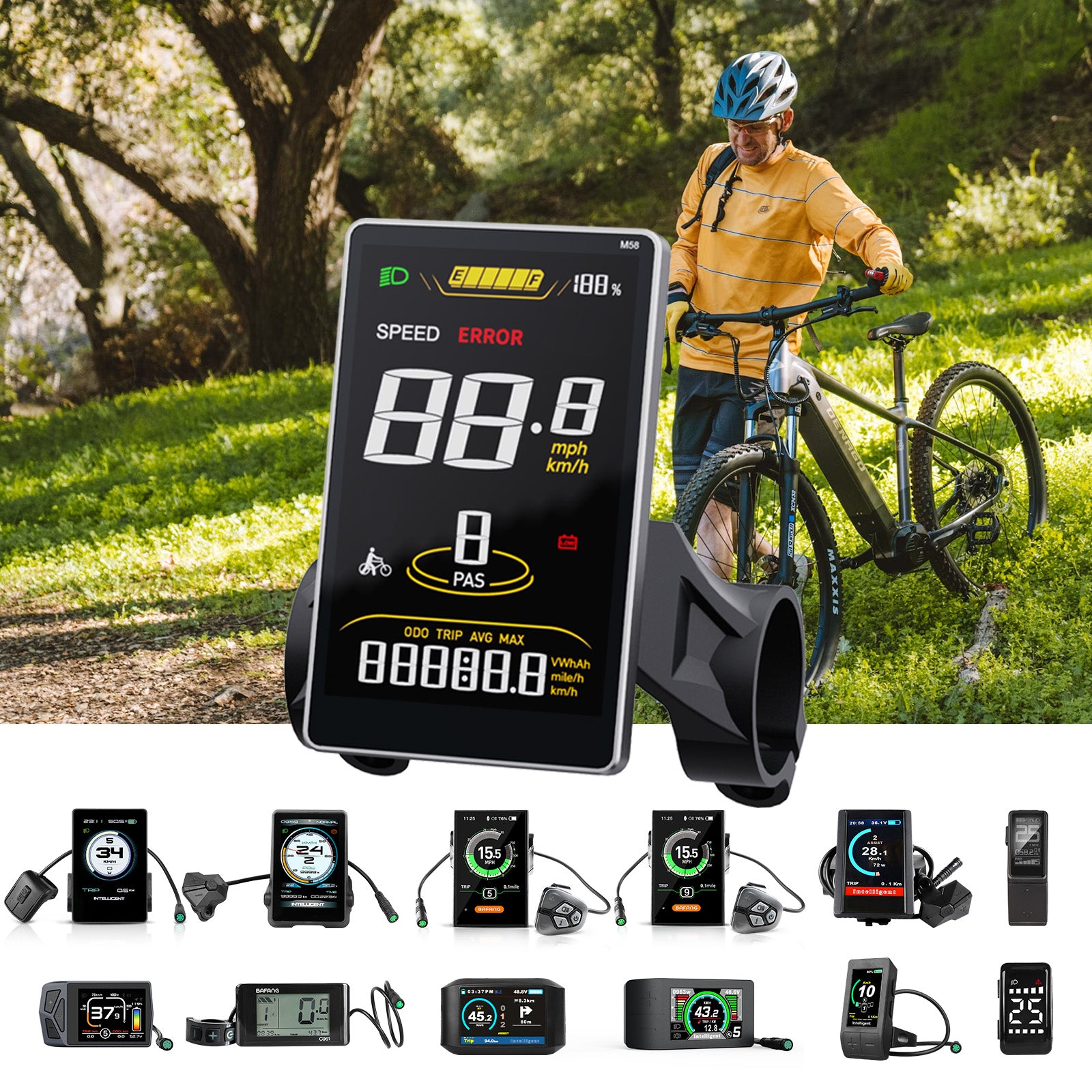 2025 Varstrom E-Bike Display SW2-M58 2025 Varstrom E-Bike Display SW2-M58