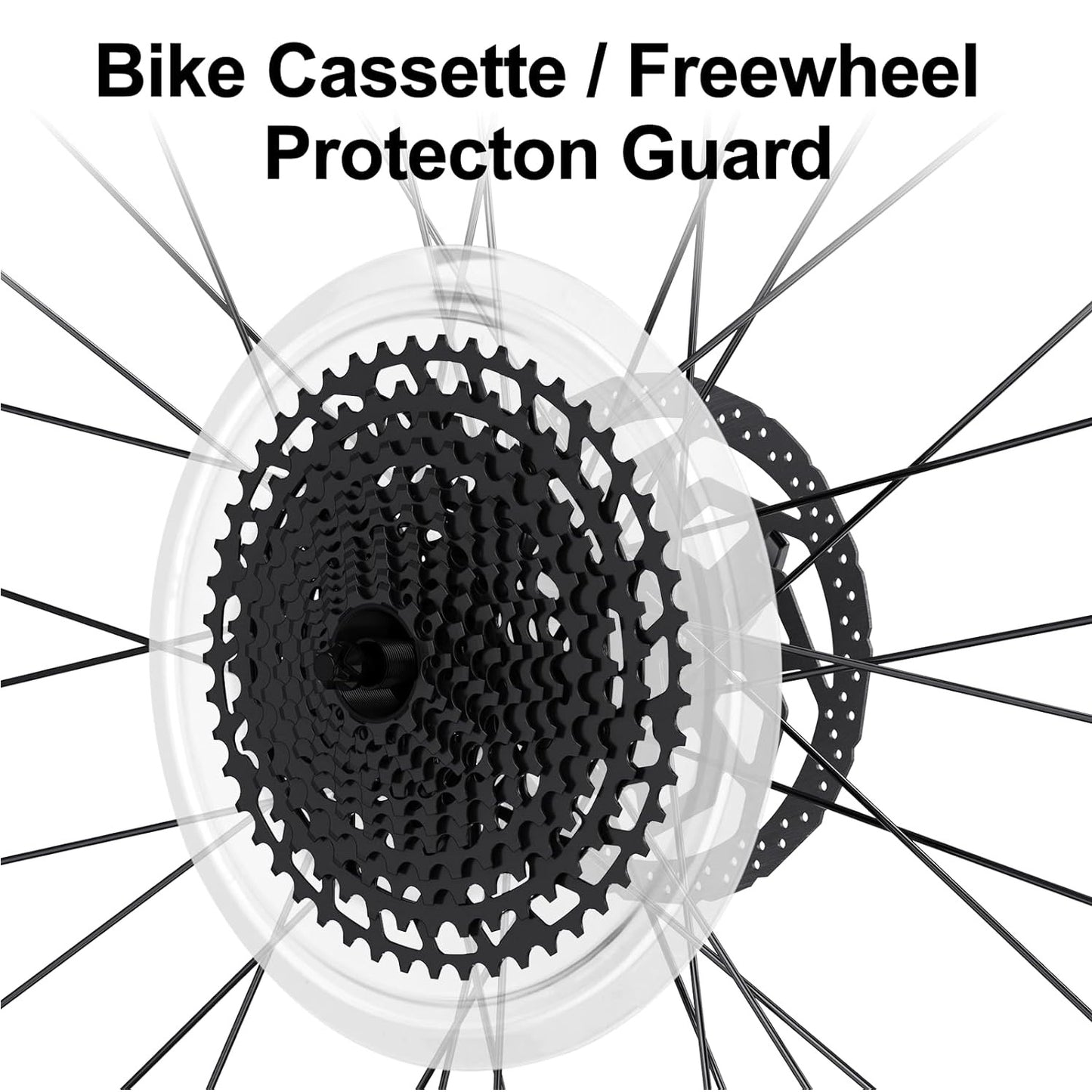 Varstrom Bike Spoke Protector Flywheel or Cassette Guard