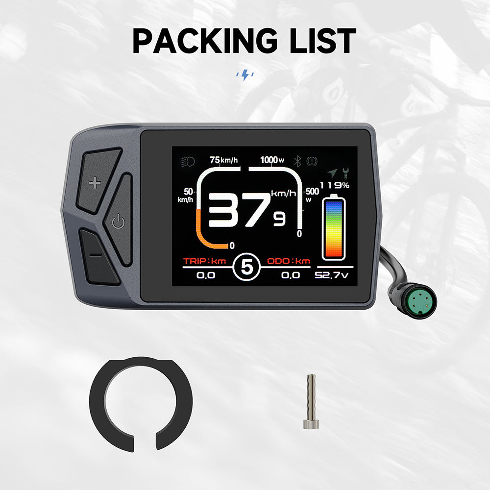 fahrradcomputer union 5 einstellen Varstrom EKD 01 HMI for BAFANG TONGSHENG VARSTROM Conversion Kits
