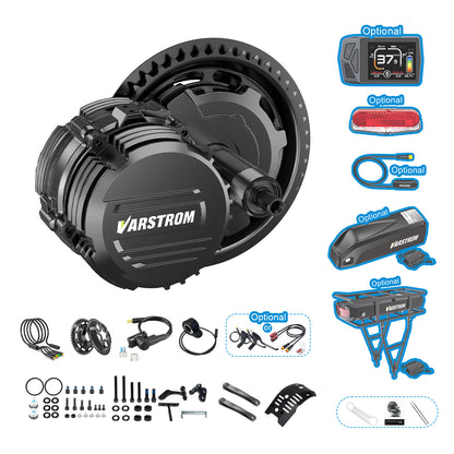 TSE TONGSHENG 48V 1000W TSDZ16 Mid Drive Motor Conversion Kits