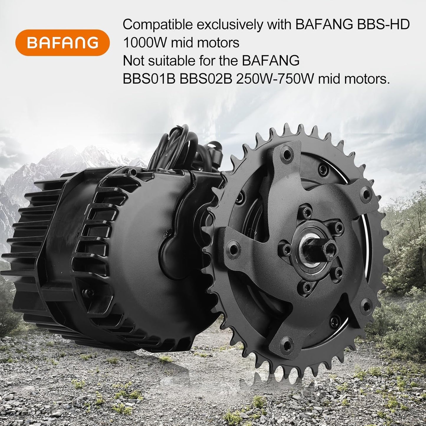 Bafang Chain Wheel 40/42/44/46T without Guard for BBSHD