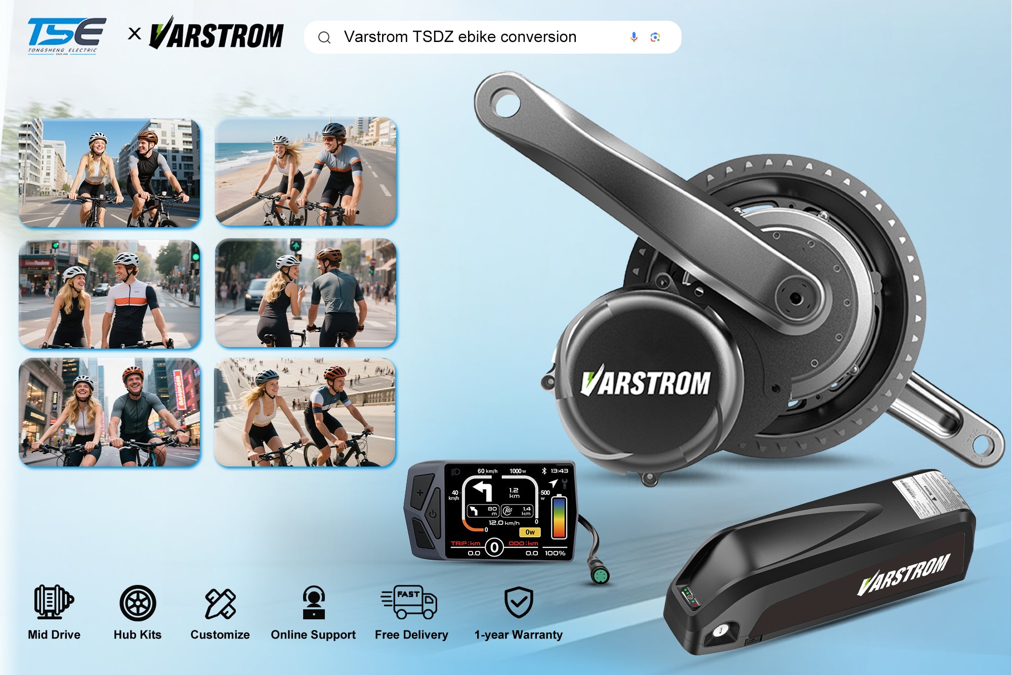 Varstrom is one of the friendliest distributors of TongSheng TSE
