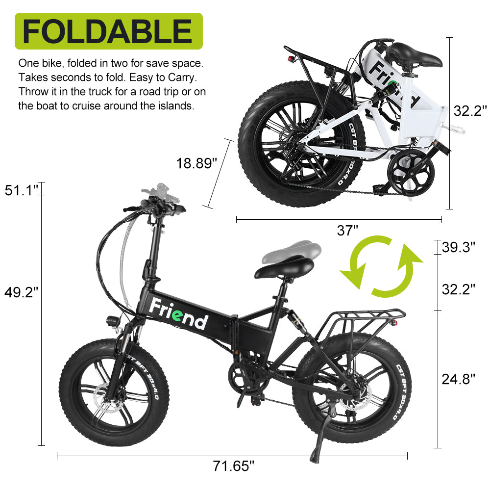 Friend electric bike sale