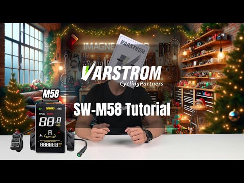 sw-lcd e bike display 2025 Varstrom E-Bike Display SW2-M58