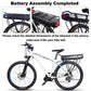 48V 17.5 Ah/36V 22.5Ah/52V 17.5 Ah Lithium Pannier Rack Electric Bicycle Luggage Battery
