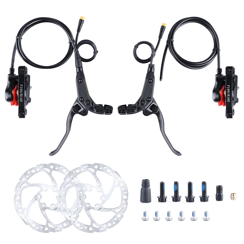 Varstrom eMTB Hydraulic eBrakes Built-in eBrake Sensors for Bafang Mid Drive Kit BBS01B/BBS02B/BBSHD