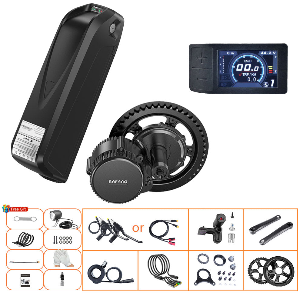 Bafang 500w mid drive kit with battery online